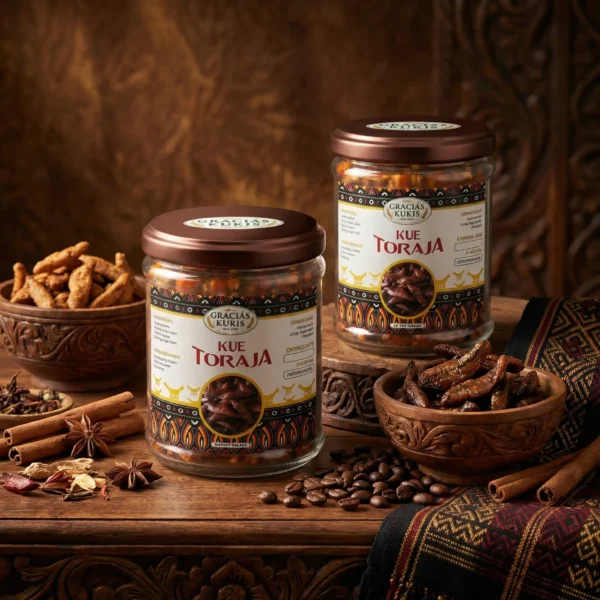 jasa desain kemasan produk kue toraja