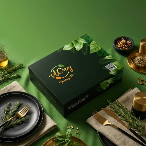 jasa desain kemasan produk katering rumahan