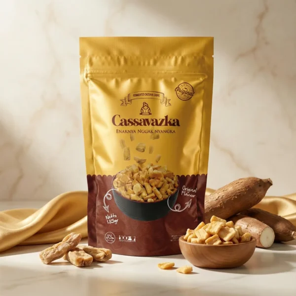 jasa desain kemasan produk keripik tape