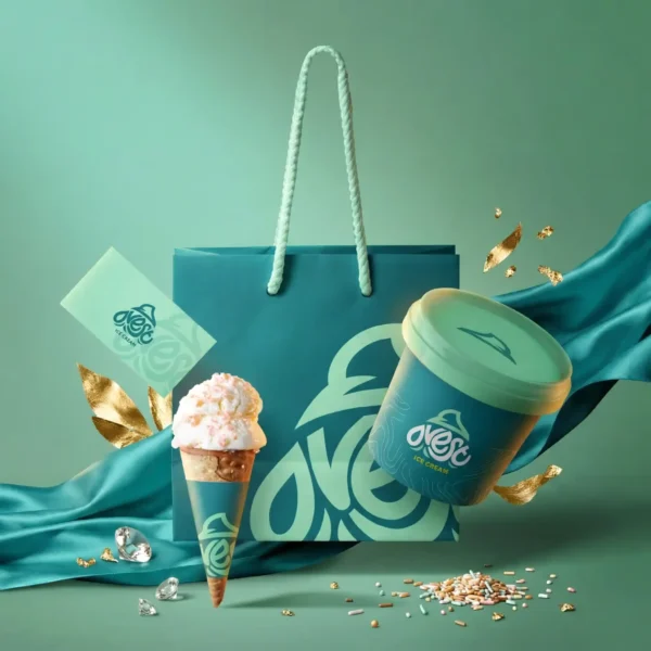 jasa desain kemasan produk gelato ovest