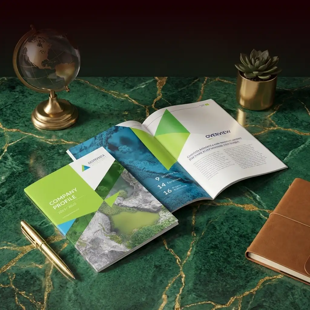 jasa desain grafis profesional company profile