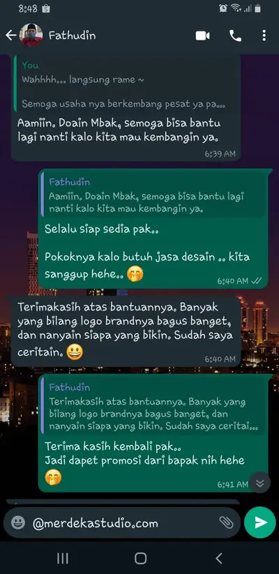 testimoni jasa desain logo profesional 2