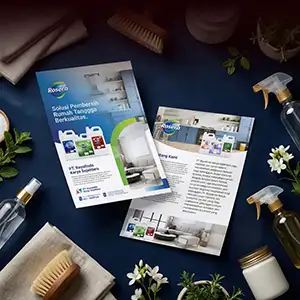 jasa desain logo profesional flyer