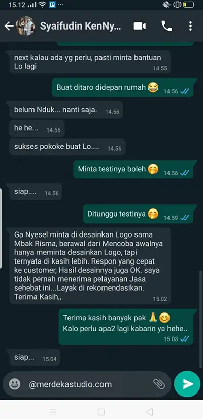 testimoni jasa desain logo profesional 7