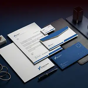 jasa desain logo profesional stationery